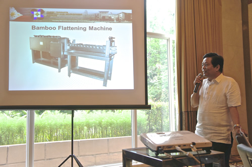 DOST-FPRDI Director Dr. Romulo T. Aggangan gives an overview of the technologies to be showcased at the NSTW celebration happening on 24-28 July 2015.