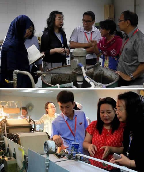 FPRDI researchers join international pulp and papermaking training.