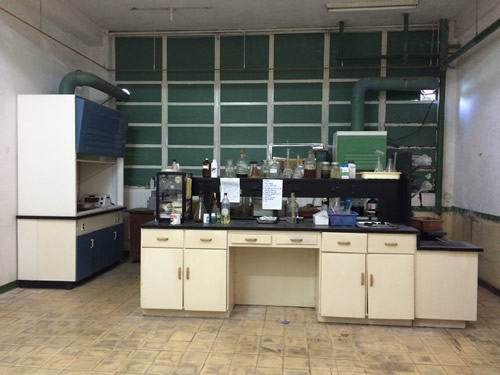 The FPRDI Pulp and Paper Testing Laboratory: Before.