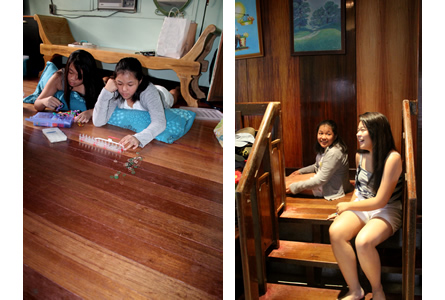 Austria’s children enjoy staying in their house built partly using kiln-dried wood.