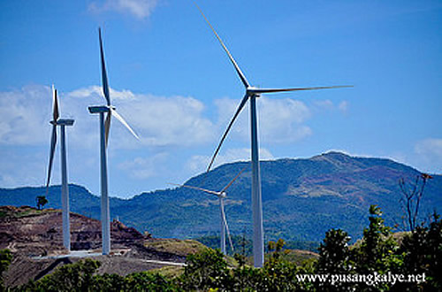 The residents living near the giant windmills attended the training.